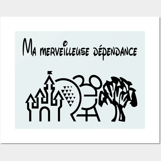 Merveilleuse dependance Wall Art by LilylaBelle6